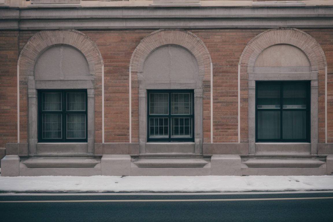 Salt Lake City historic building with window tint film